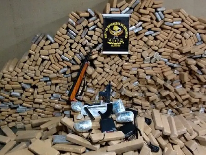 DOF apreende faz apreensão de mais de 4,7 toneladas de drogas em apenas 20 dias