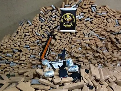 DOF apreende faz apreensão de mais de 4,7 toneladas de drogas em apenas 20 dias