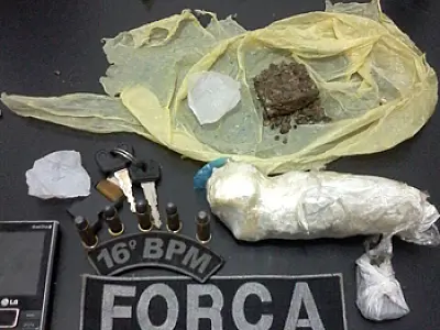Traficante é flagrado com droga e munições e tem boca de fumo fechada em MS