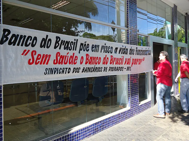 Bancários denunciam suspensão de Plano e ameaçam greve no BB de Dourados