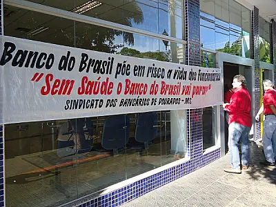 Bancários denunciam suspensão de Plano e ameaçam greve no BB de Dourados
