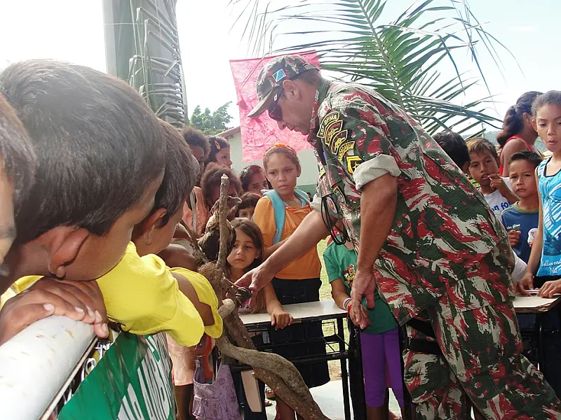 PMA realiza Educação Ambiental em escola de assentamento