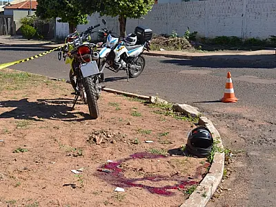 Idoso morre no HR de Coxim após colidir em caminhão