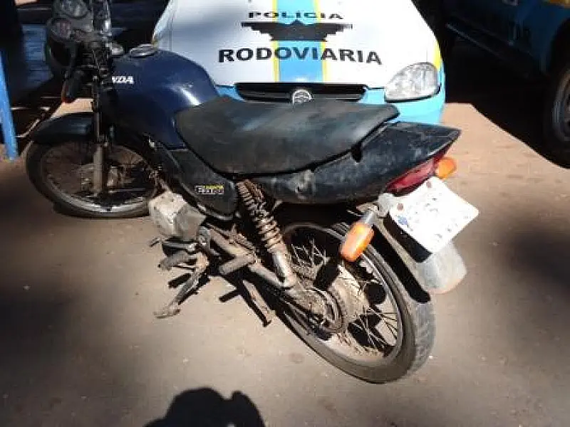 PMR apreende menor com motocicleta roubada