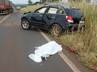 Homem morre em acidente na MS 306