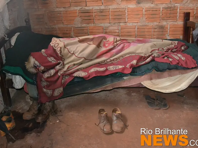 Idoso é morto com golpe na cabeça em Rio Brilhante