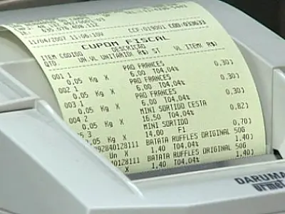 Nota fiscal deve mostrar impostos embutidos a partir desta segunda
