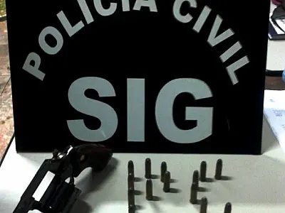 Arma supostamente usada em ataque à delegacia é apreendido pela SIG