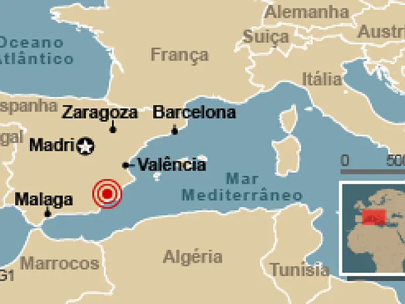 Terremoto faz 4 vítimas fatais no sul da Espanha