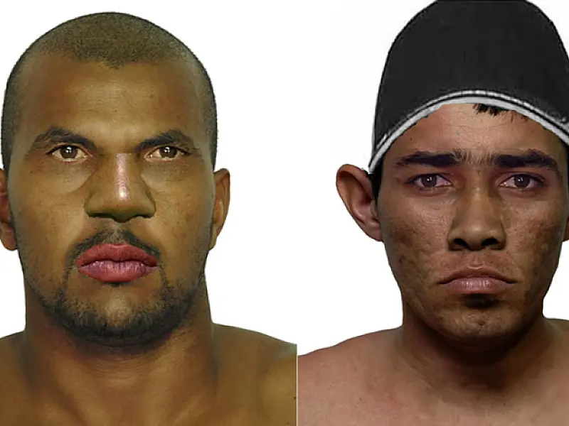 Polícia divulga o retrato falado dos suspeitos de estuprar adolescente de 16 anos