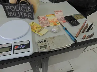 Jovem é preso com drogas e munições de uso restrito em Três Lagoas