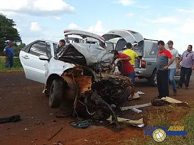 Colisão entre carro e carreta deixa uma vítima fatal na MS-379
