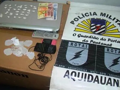Rotai de Aquidauana prende casal por tráfico de drogas