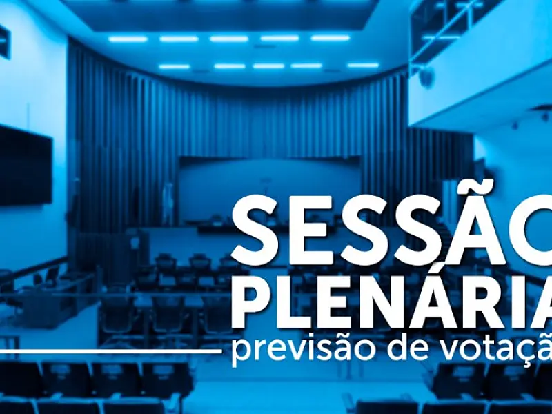 Quatro projetos estão na pauta da Ordem do dia desta quarta-feira
