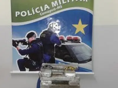 Foragida é presa com 19 quilos de maconha em Camapuã