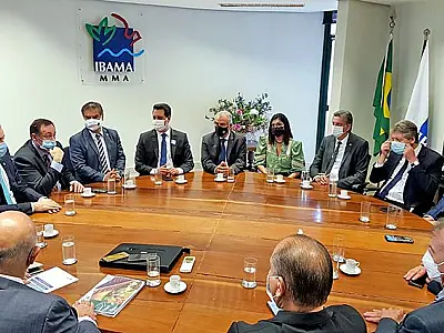 Governadores vão ao Ibama pedir celeridade na licença ambiental da Nova Ferroeste
