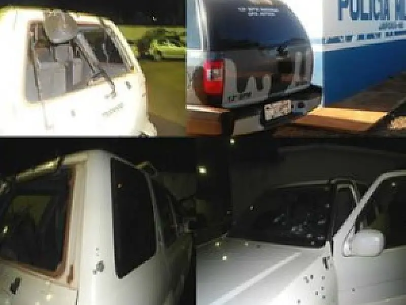 Polícia troca tiros com foragidos de Eldorado e recupera veículo