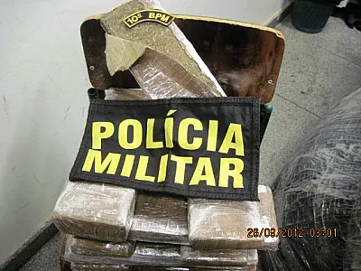 Traficante é apreendido com mais de 11 Kg de maconha em ônibus na rodoviária