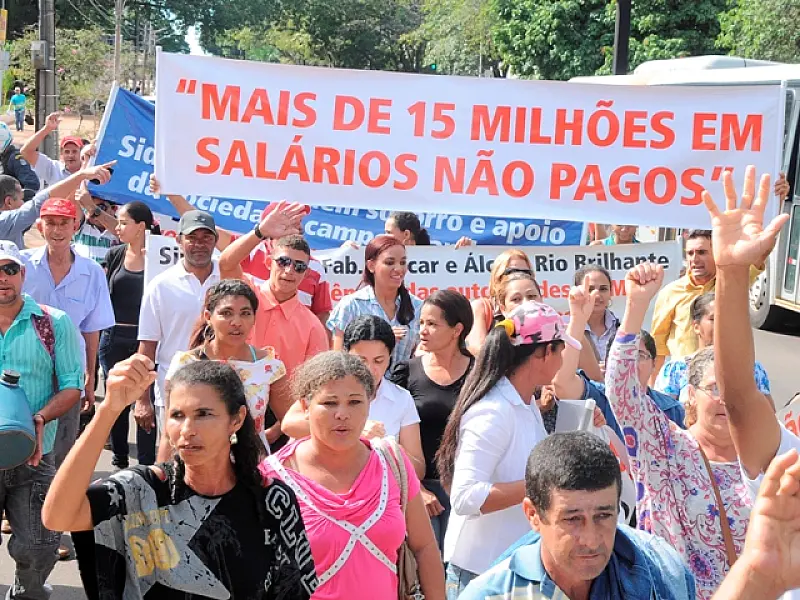 Usina que não paga salários há 160 dias demite todos os funcionários