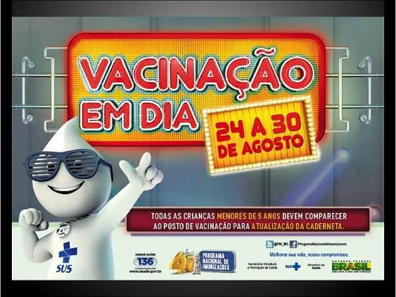 Campanha Nacional de Multivacinação começa dia 24 nas unidades de saúde de MS