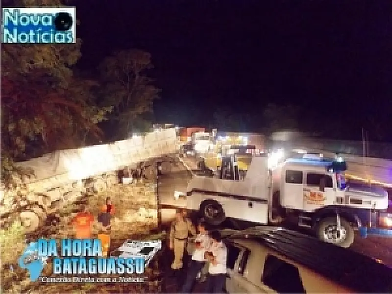 Acidente na BR-267 deixou três mortes em Bataguassu
