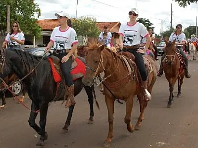 Jateí prepara 4ª Cavalgada Feminina na Festa do Milho