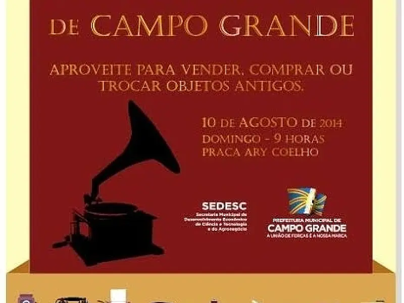 Feira de Antiguidades abre neste domingo na Capital
