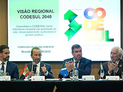 Visão Regional 2040: MS encabeça estratégia de desenvolvimento conjunto com RS, PR e SC