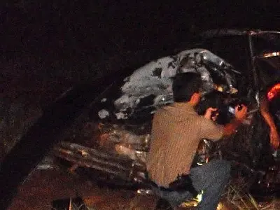 Acidente entre um veículo e duas carretas mata um e deixa quatro feridos na BR-163