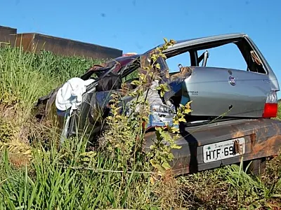 Mulher vítima de acidente morre em hospital de Dourados