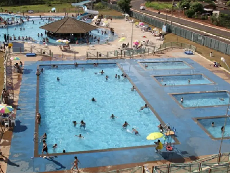Parque aquático já atrai uma grande população de MS para Fátima do Sul