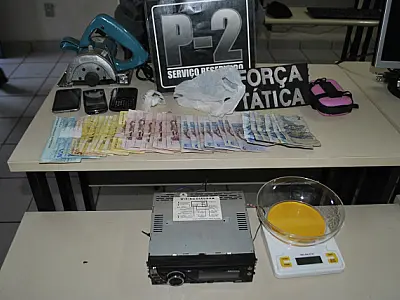 Preso Formigão, acusado de tráfico de drogas