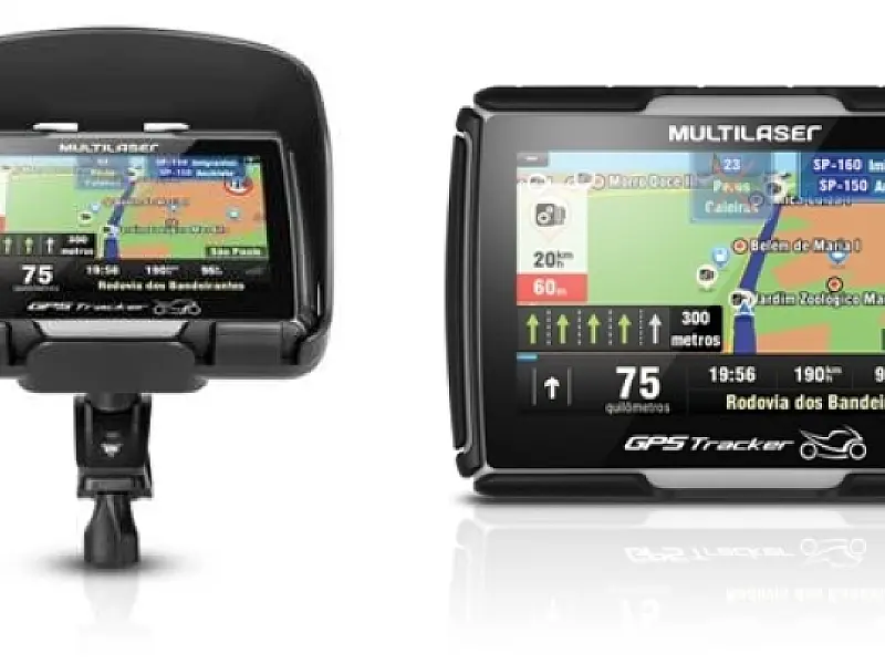 Multilaser lança GPS Tracker para motos com tela LCD compacta de 4,3"