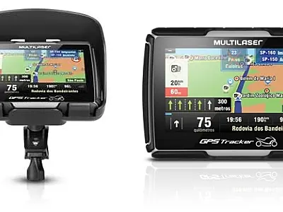 Multilaser lança GPS Tracker para motos com tela LCD compacta de 4,3"