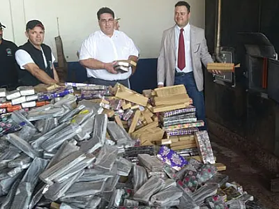 Policia Civil incinera mais de 01 tonelada de drogas em Glória de Dourados