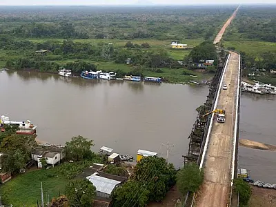No Pantanal de Corumbá, Ponte do Passo do Lontra terá iluminação em LED solar
