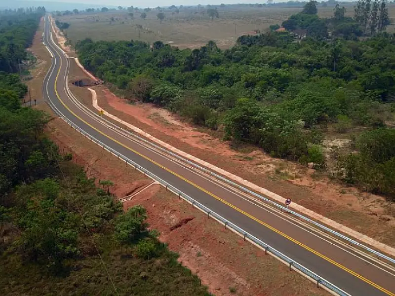 Rio Verde ganhou obras de pavimentação que vão impulsionar o turismo na região
