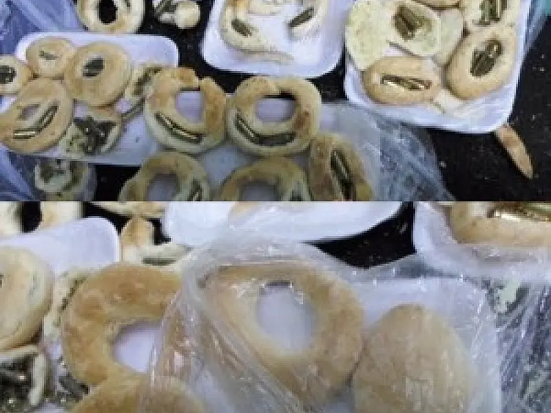 PRE apreende paraguaia de 19 anos com chipas recheadas de munição