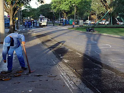 Agetran libera avenida Afonso Pena entre Padre João Crippa e rua Treze de Junho