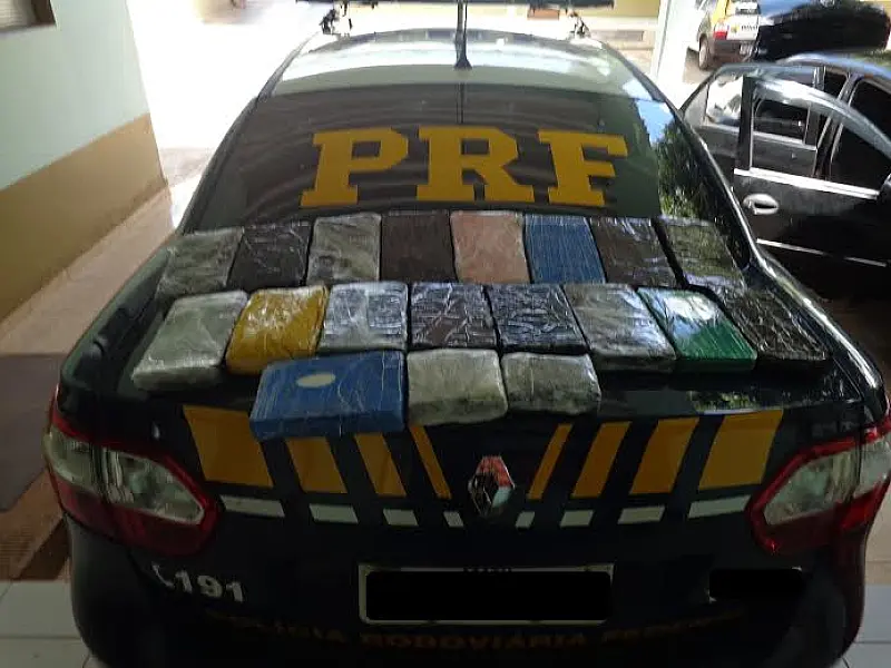 Em menos de 24hs, Operação da PRF apreende toneladas de maconha e cocaína