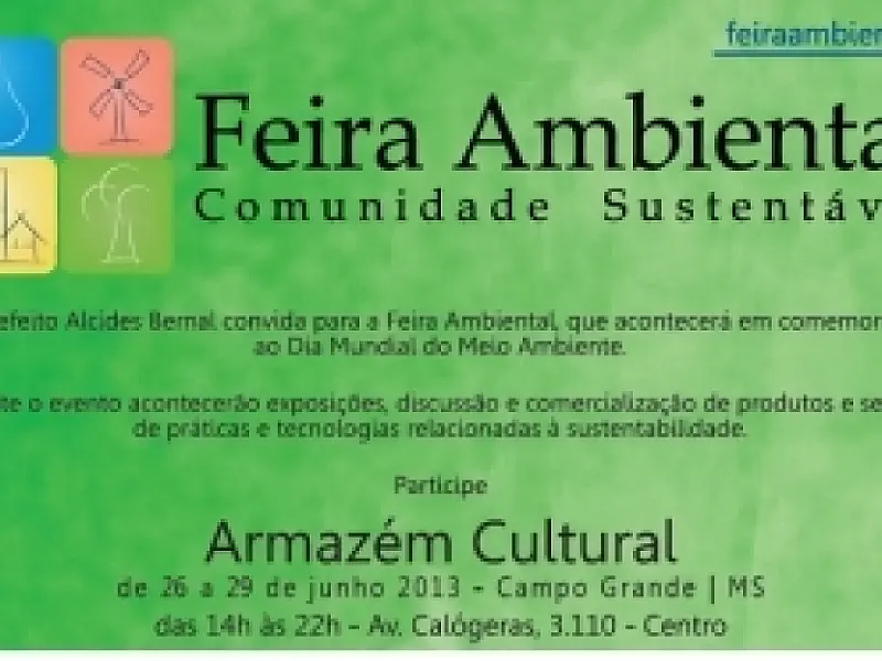 Feira Ambiental terá foco no tema Comunidade Sustentável