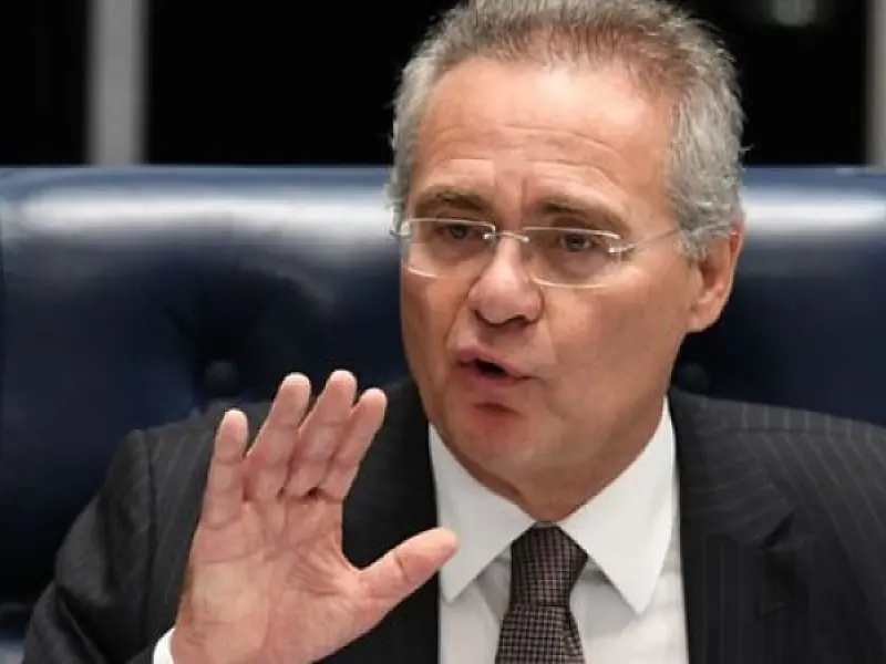 STF afasta Renan da presidência do Senado