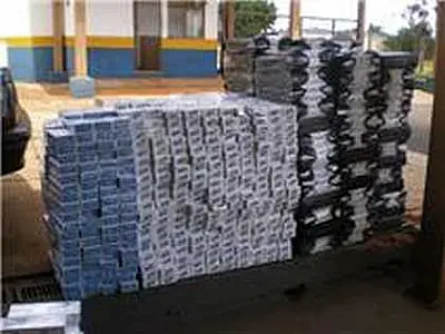 PRE apreende cigarros contrabandeados em Sidrolândia