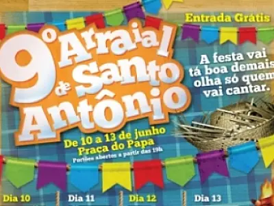 Arraial de Santo Antônio começa hoje com show de Almir Sater