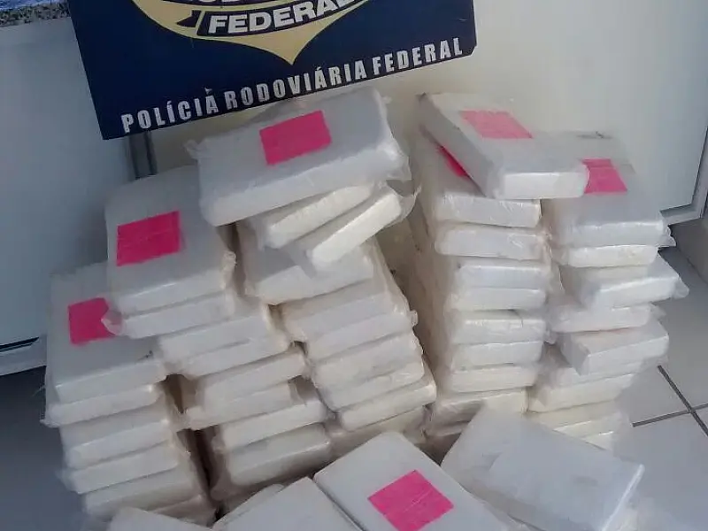 Polícia apreende 85 kg de cloridrato de cocaína em Miranda
