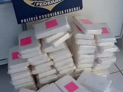 Polícia apreende 85 kg de cloridrato de cocaína em Miranda