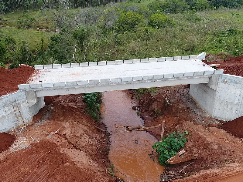 Construção de cinco pontes em Iguatemi tem garantia de investimento de R$ 3,2 milhões