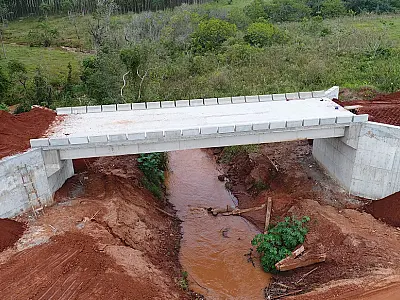 Construção de cinco pontes em Iguatemi tem garantia de investimento de R$ 3,2 milhões
