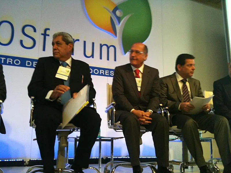 André faz palestra em fórum sobre oportunidades sustentáveis, em SP