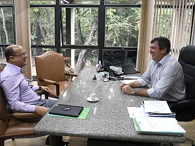 Governador reassume funções após integrar comitiva de estudo sobre economia verde nos EUA